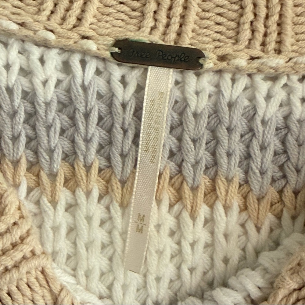 Free People Devon Striped Sweater - Picture 4 of 5